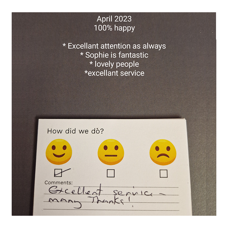 Patient Reviews at Grange Green Dental Practice in Billericay